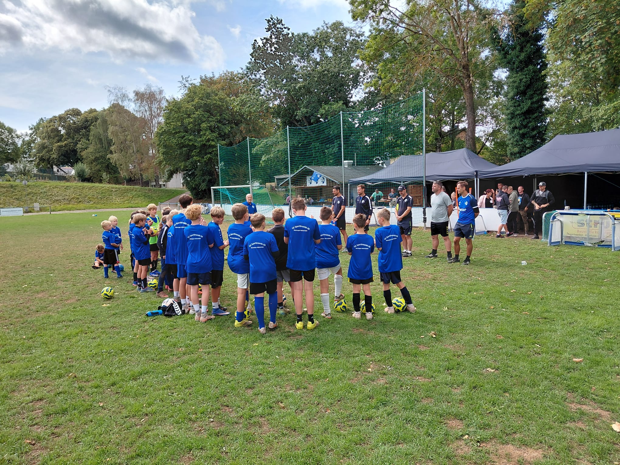 Training bei unserem Jugend-Fußballcamp