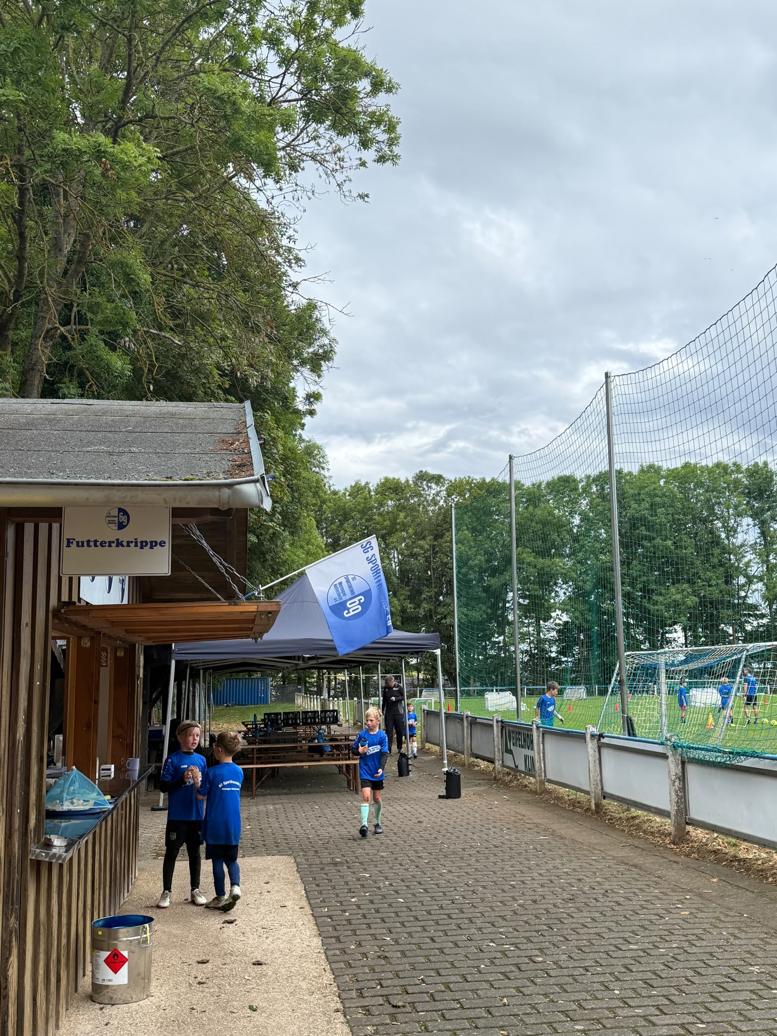 Gemeinsame Zeit bei unserem Jugend-Fußballcamp