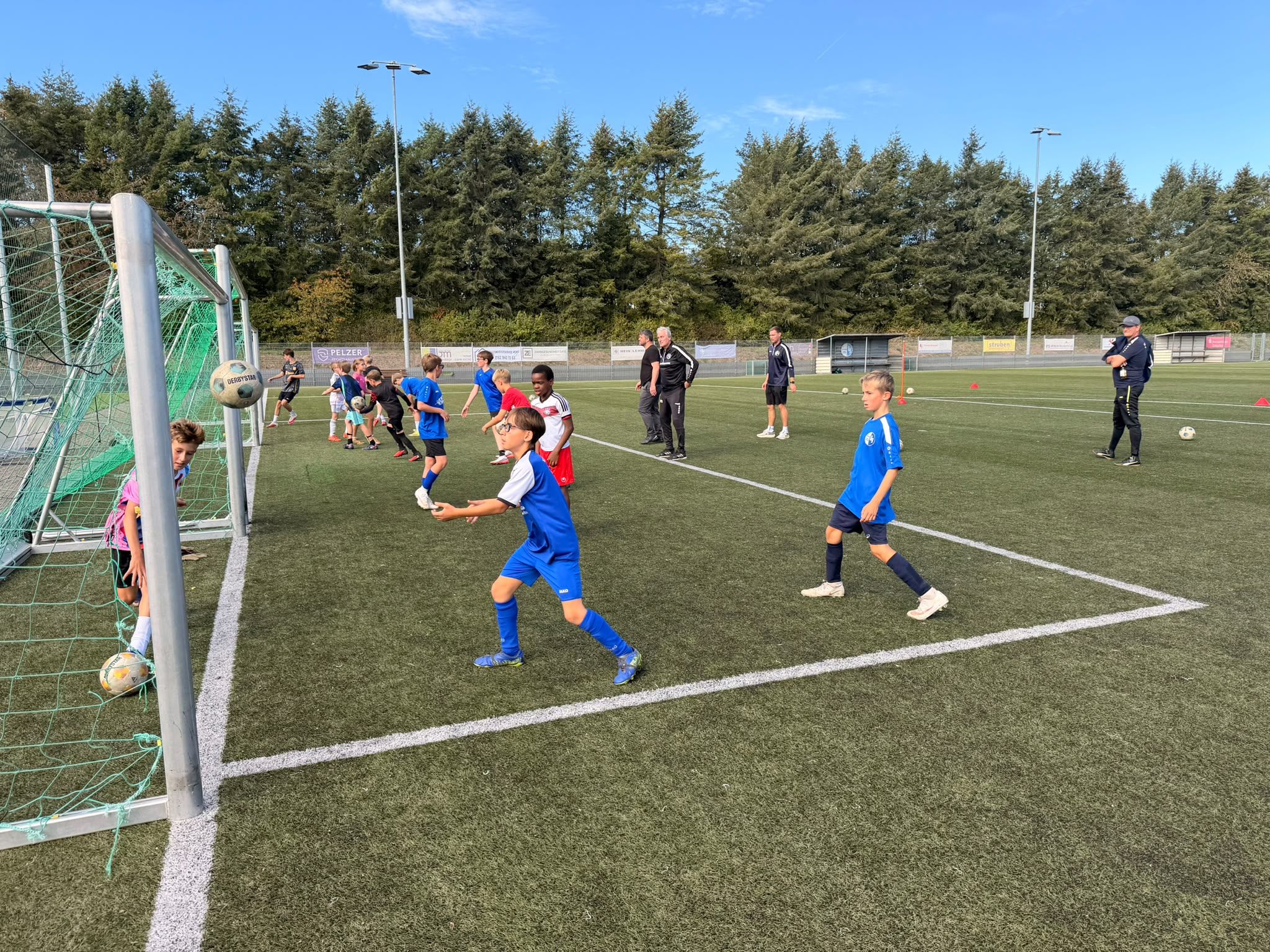 Praxisteil der Trainerfortbildung mit Peter Schreiner in Nettersheim